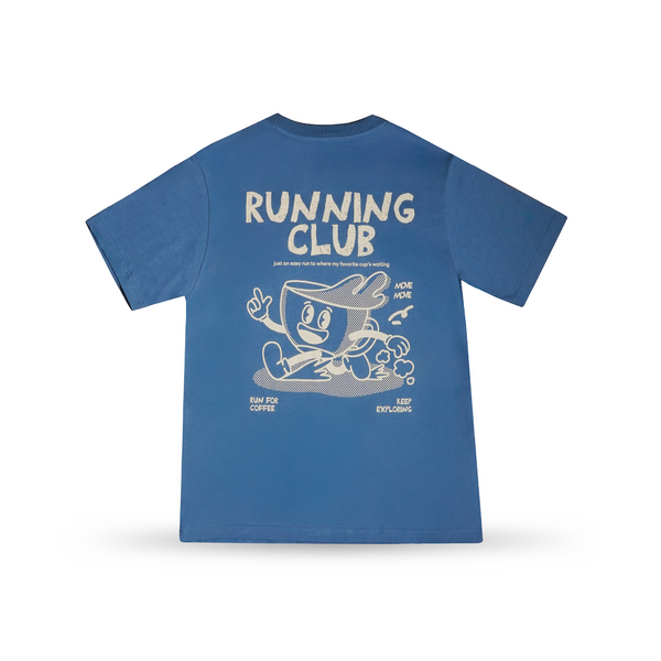 Sleepless Society T-Shirt SuperSoft Cotton 100% - Running Club