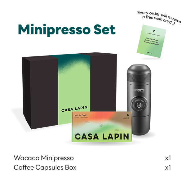 Gift Set Wacaco Minipresso NS เซตของขวัญเครื่องชงกาแฟแคปซูล Nespresso